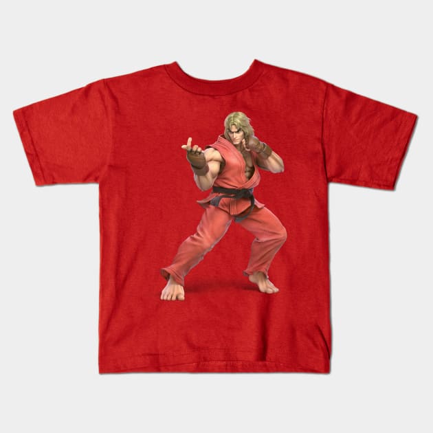 Ken Kids T-Shirt by BlacIyc